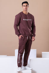 RUDESTYLE PREMIUM ATHLEISURE CO-ORD SET-COCA MOCHA